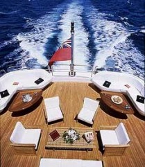 INSIGNIA - Aft Deck Closeup